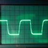 Square wave response - line stage right channel; 10khz @ 1.5 Vp-p